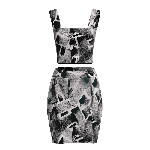 Top & Skirt Set (customisable) - Customer's Product with price 599.90 ID zbDzBByKTILRHeT8Jdydipjf - MYS