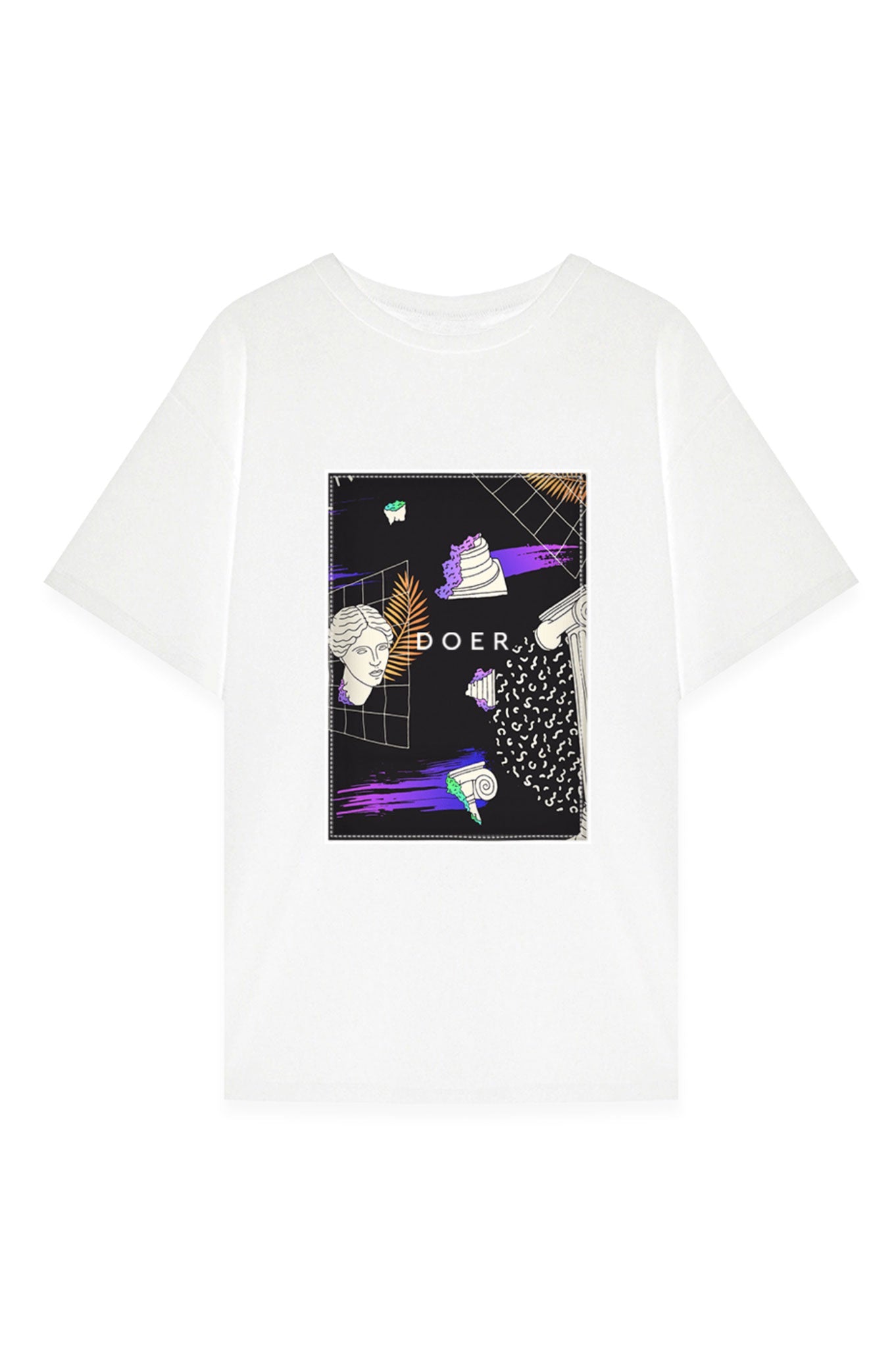 White DOER T-Shirt (customisable) - MYS