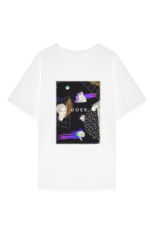 White DOER T-Shirt (customisable) - MYS