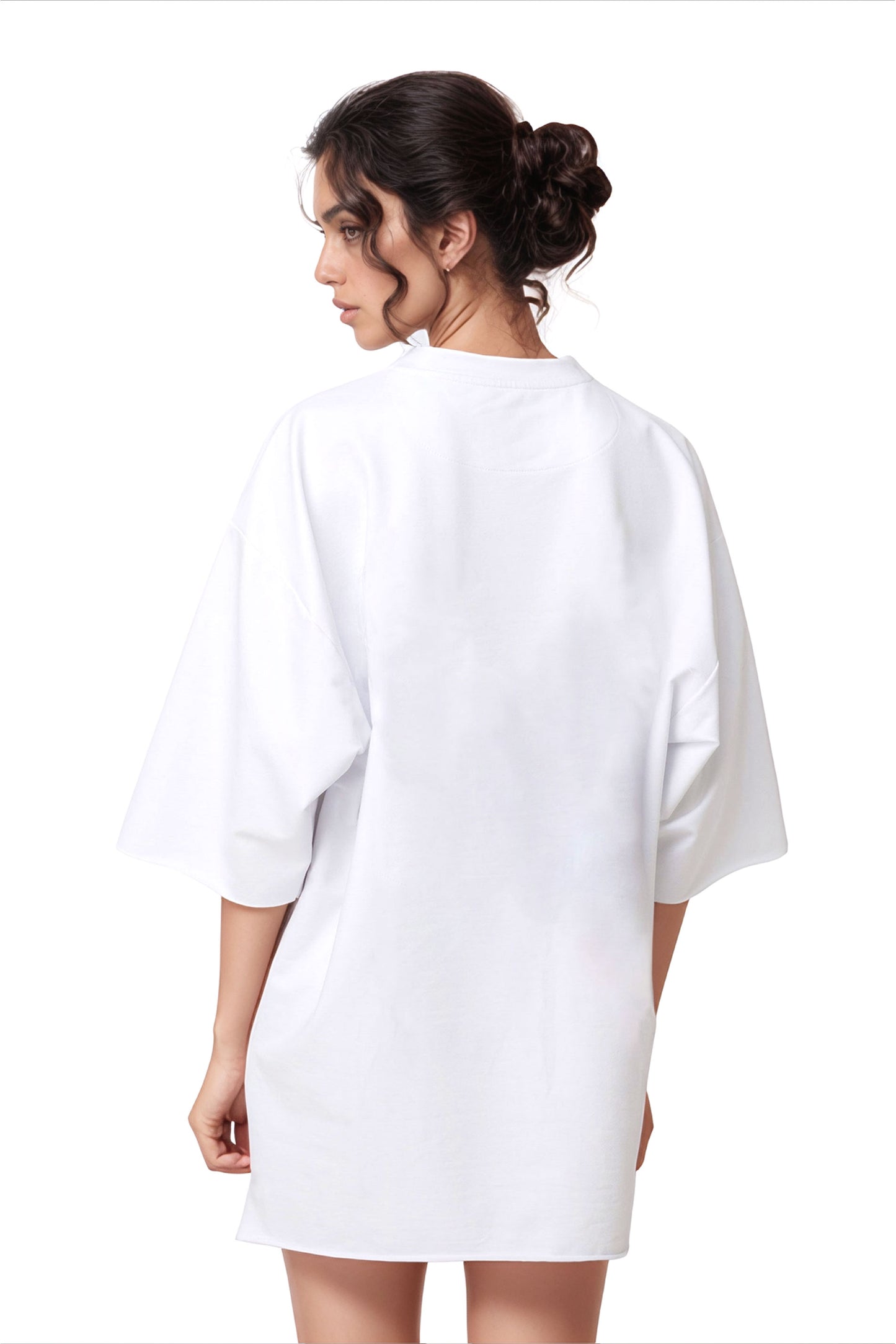 MY Angels Oversized White T-shirt - MYS
