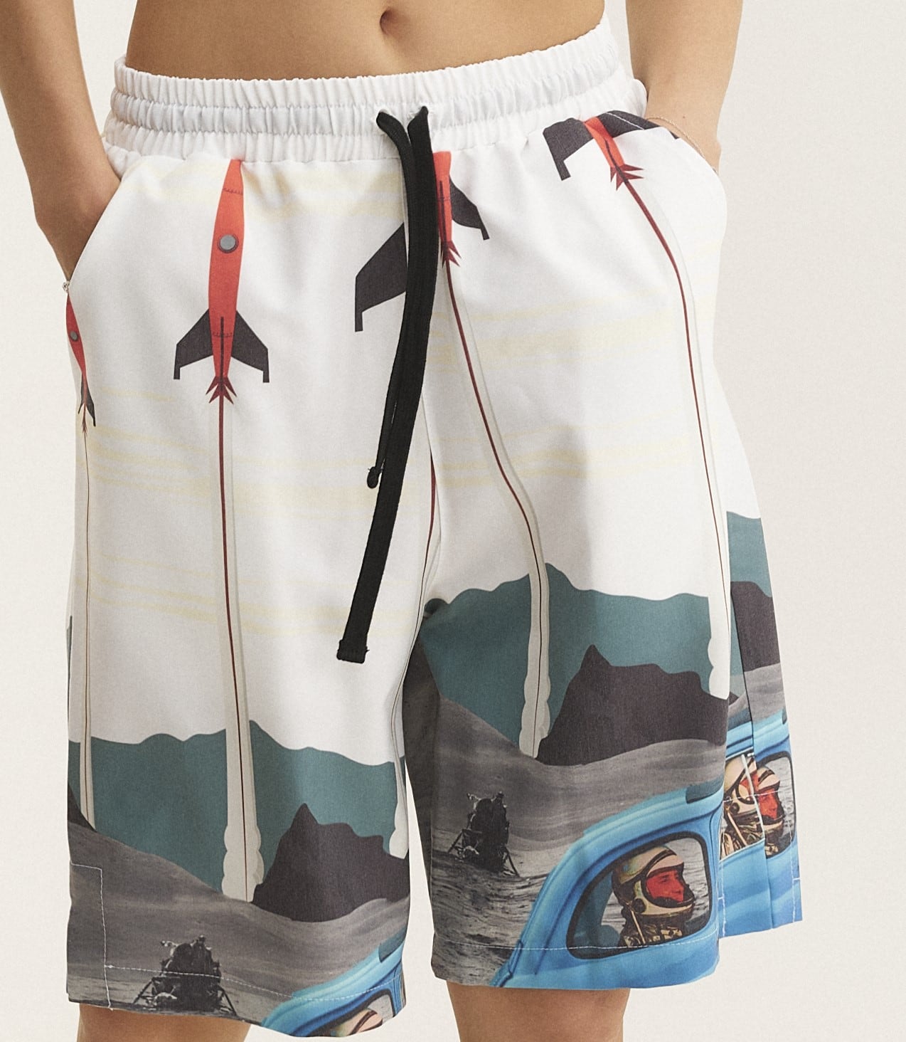 Bermuda Shorts Rockets (recycled fabric) - MYS