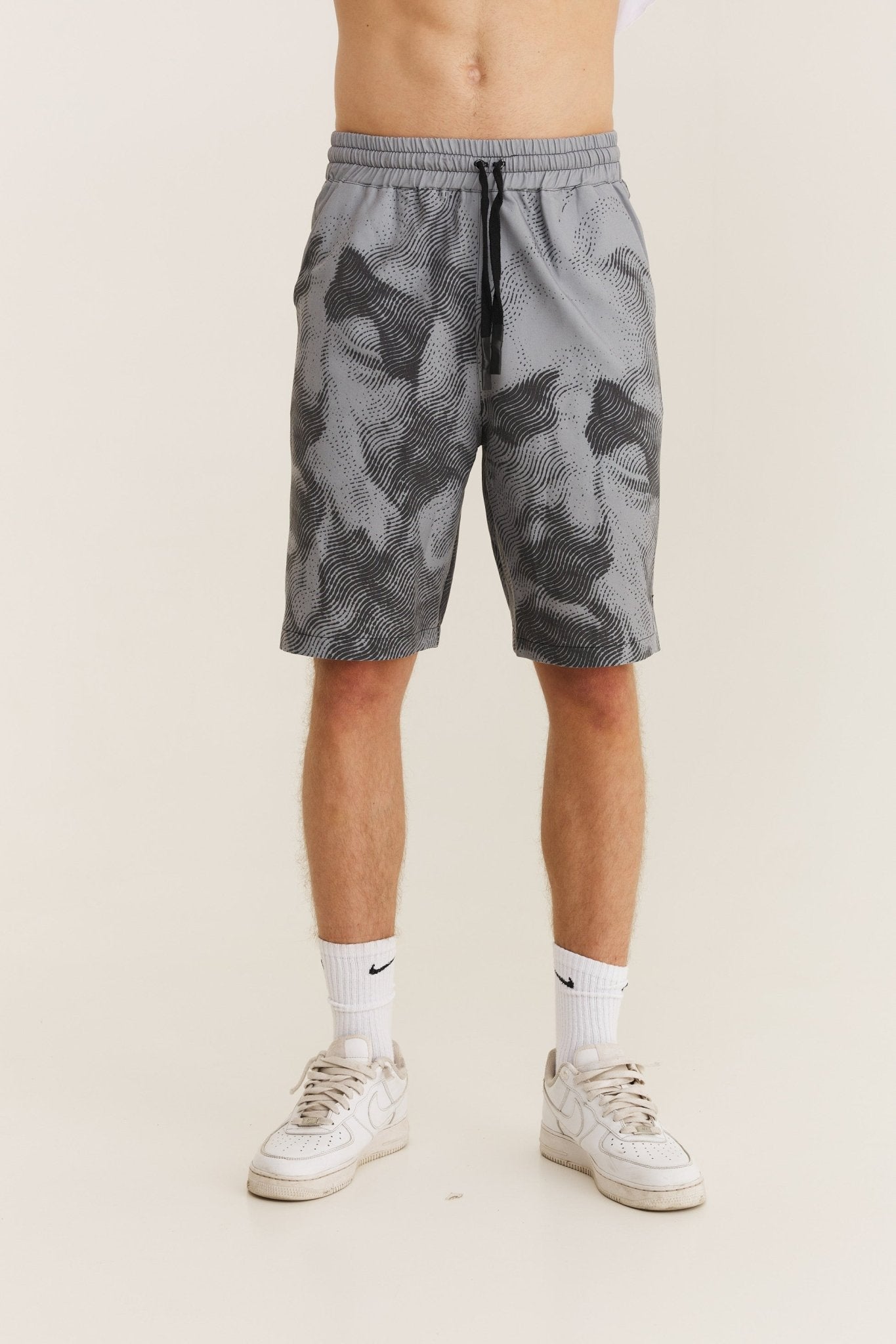 Short Sleeve Shirt & Bermuda Set Grey (recycled fabric) - MYS