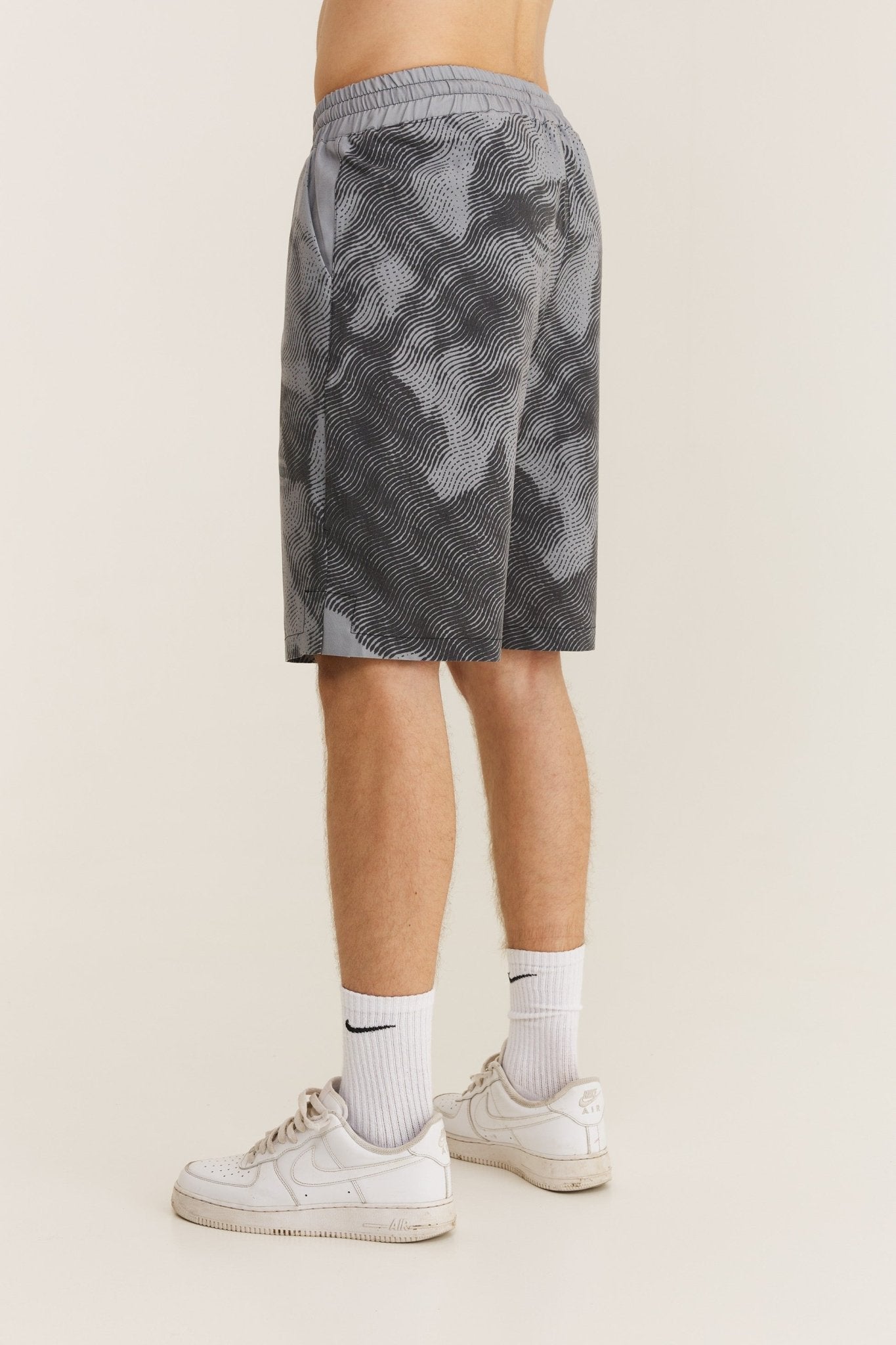 Short Sleeve Shirt & Bermuda Set Grey (recycled fabric) - MYS