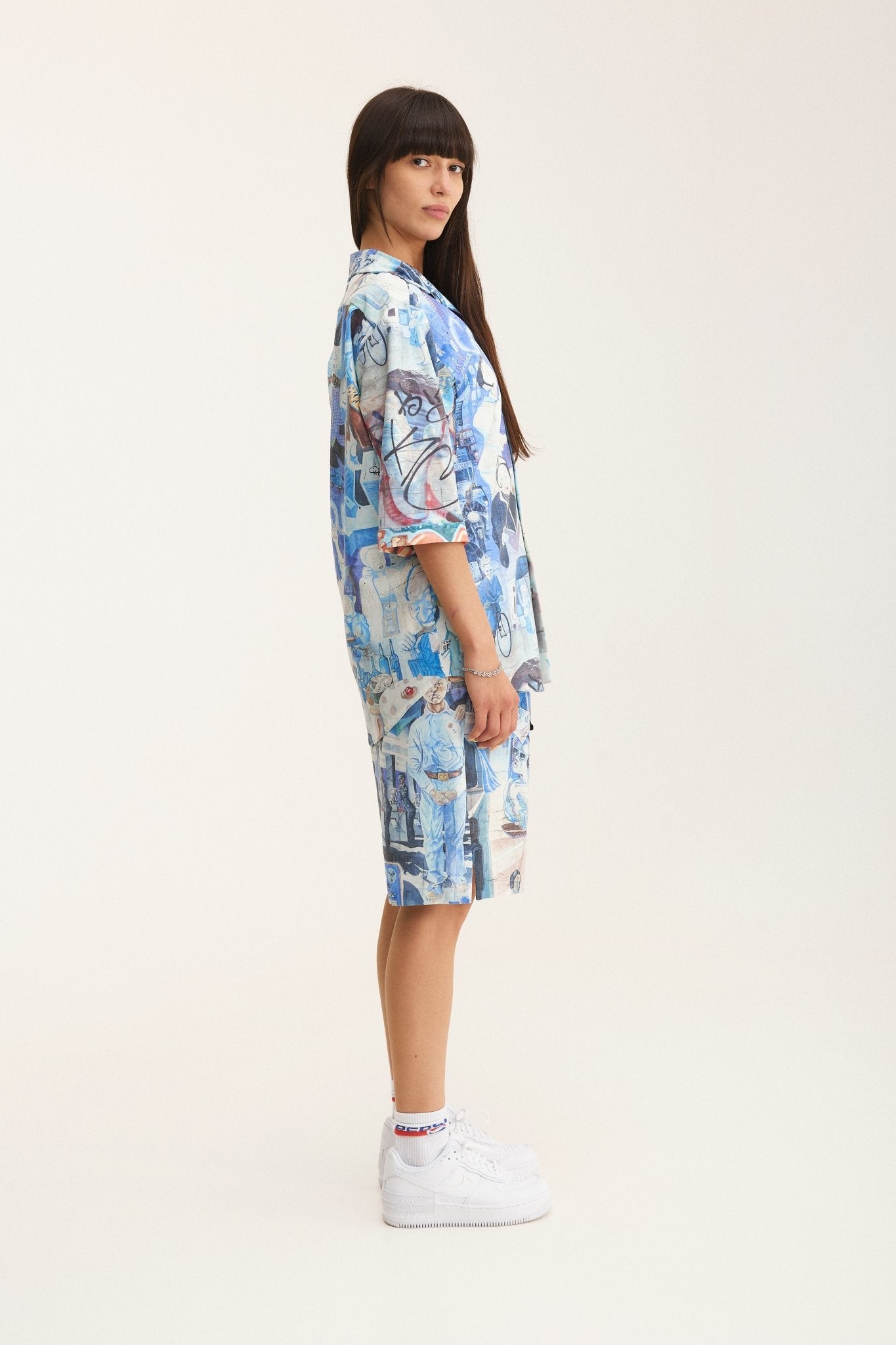 Short Sleeve Shirt Graffiti (recycled fabric) - MYS