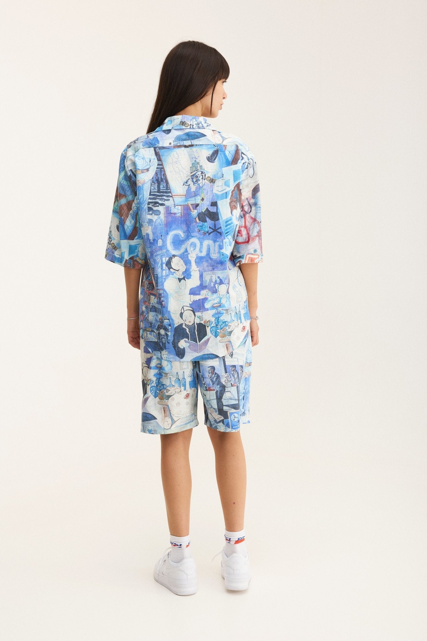 Short Sleeve Shirt Graffiti (recycled fabric) - MYS