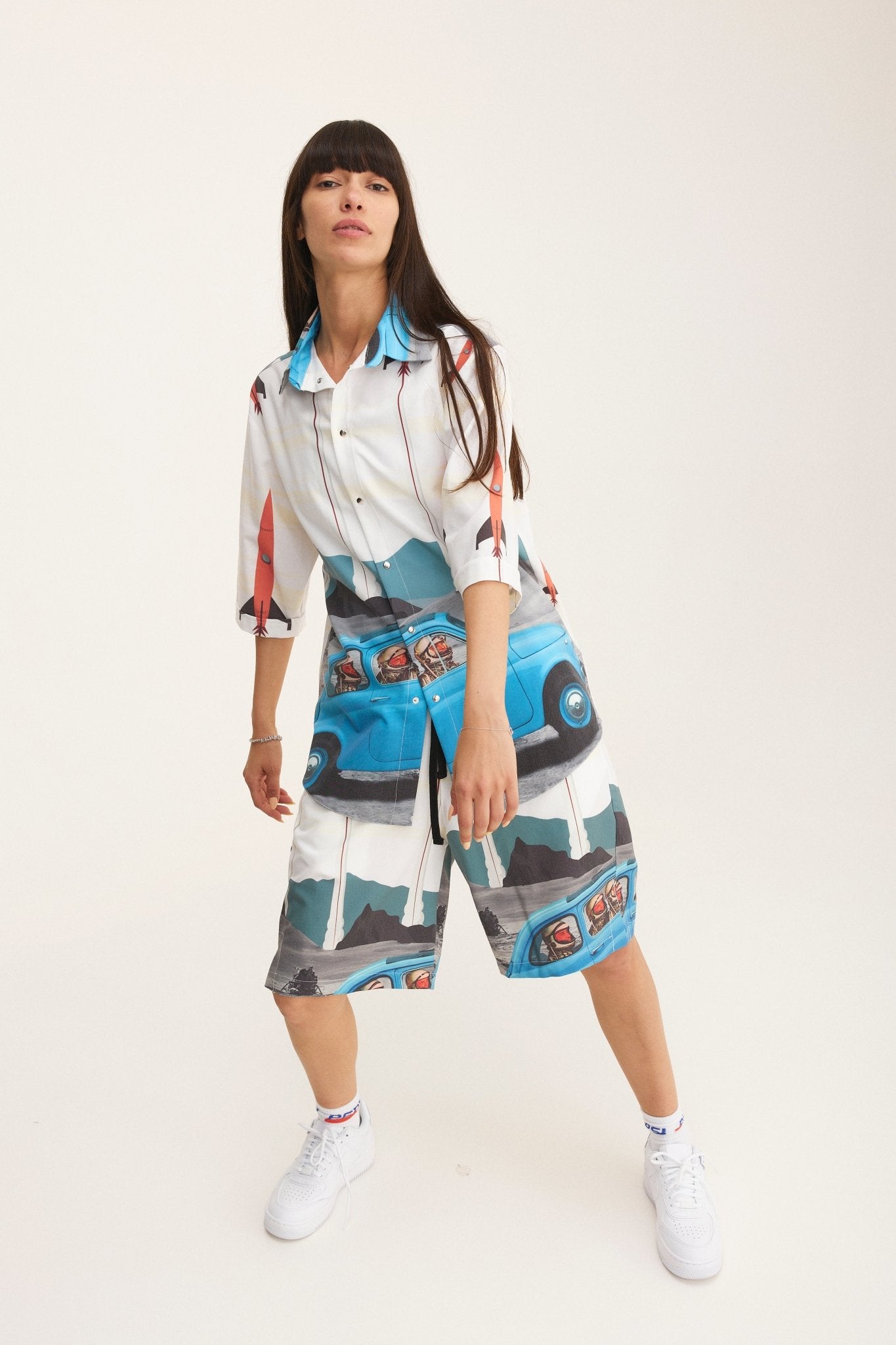 Short Sleeve Shirt Rockets (recycled fabric) - MYS