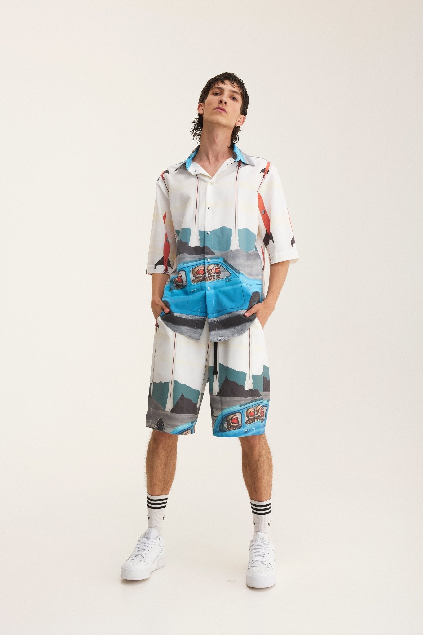 Short Sleeve Shirt Rockets (recycled fabric) - MYS