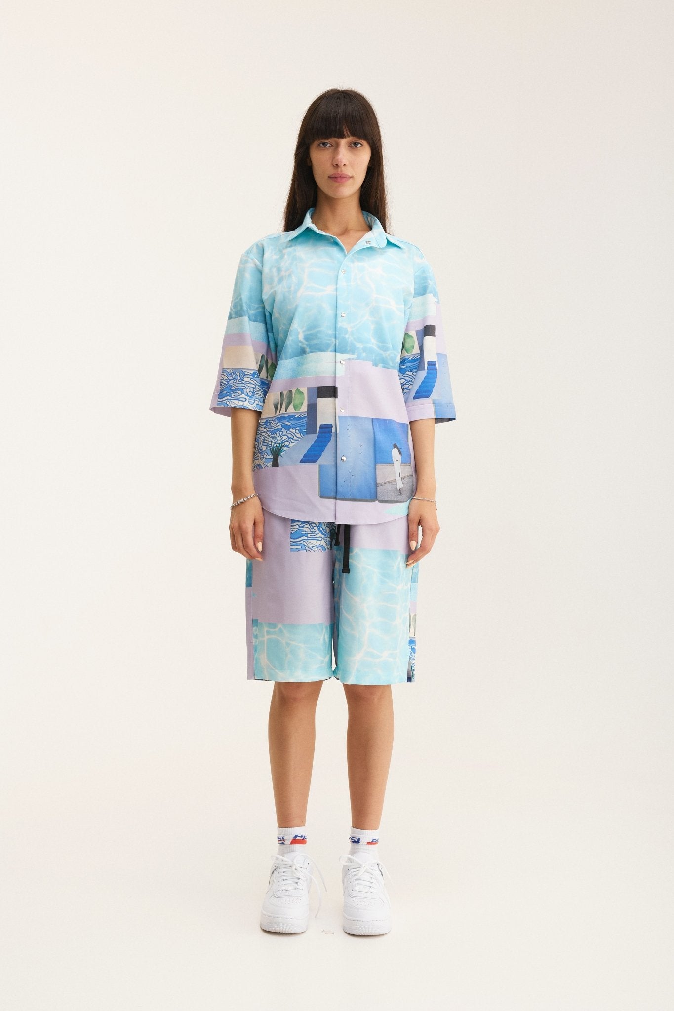 Short Sleeve Shirt Water (recycled fabric) - MYS