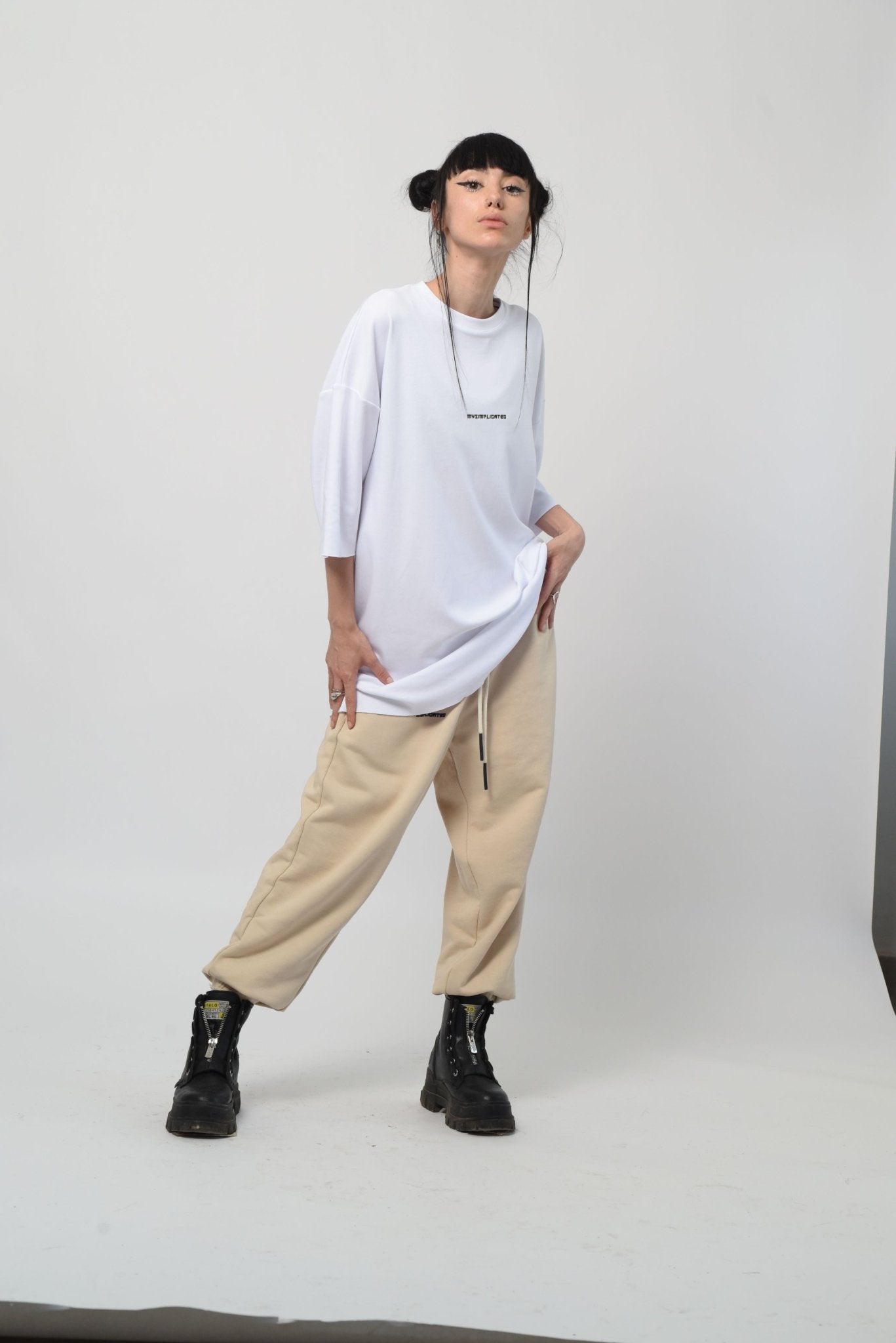 White T-shirt Darwin - mysimplicated