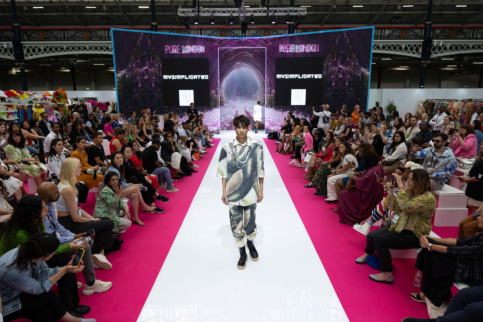 Mysimplicated on the runway at Pure London