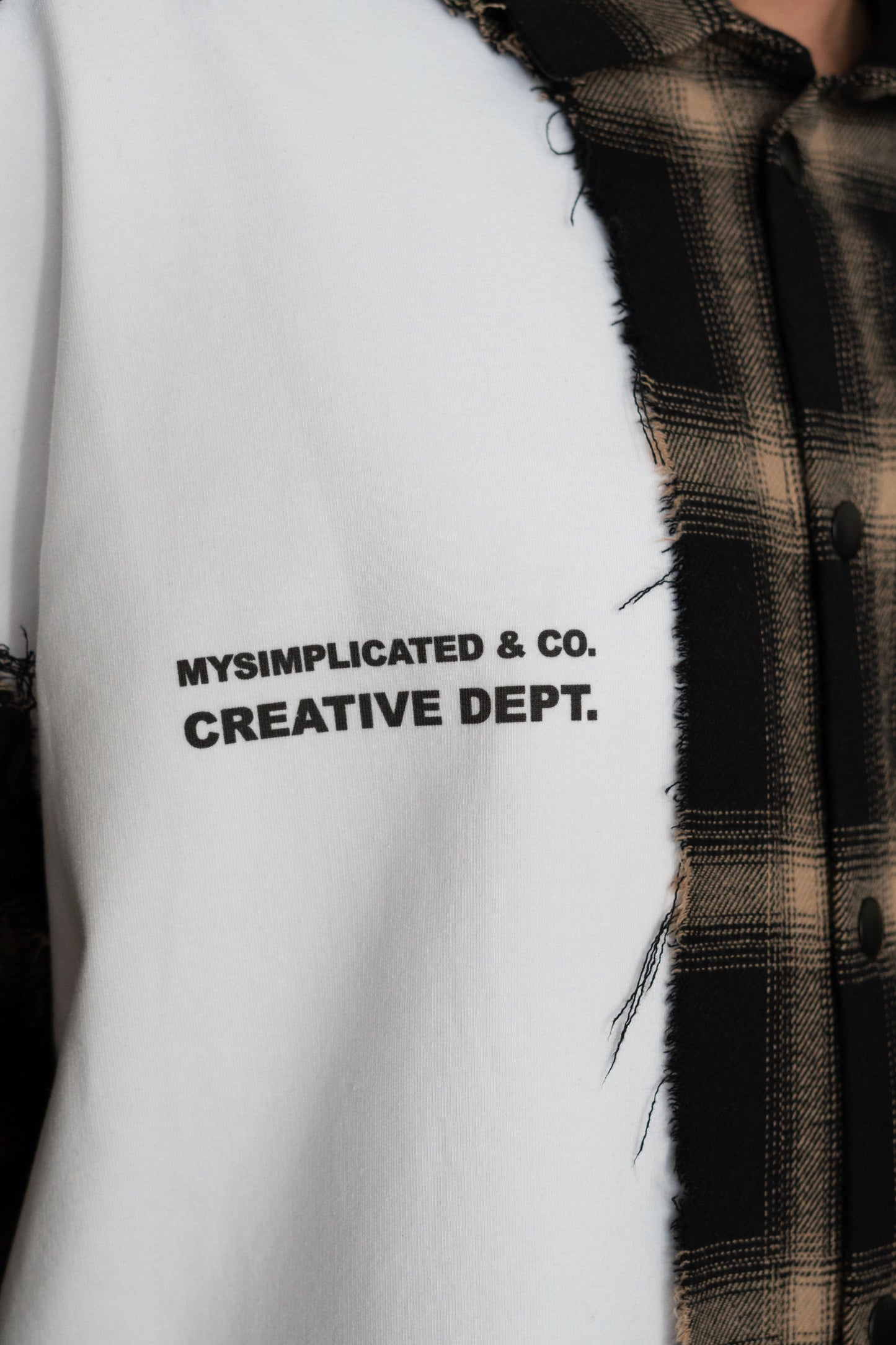 MYSIMPLICATED® Brown Atelier Division Overshirt