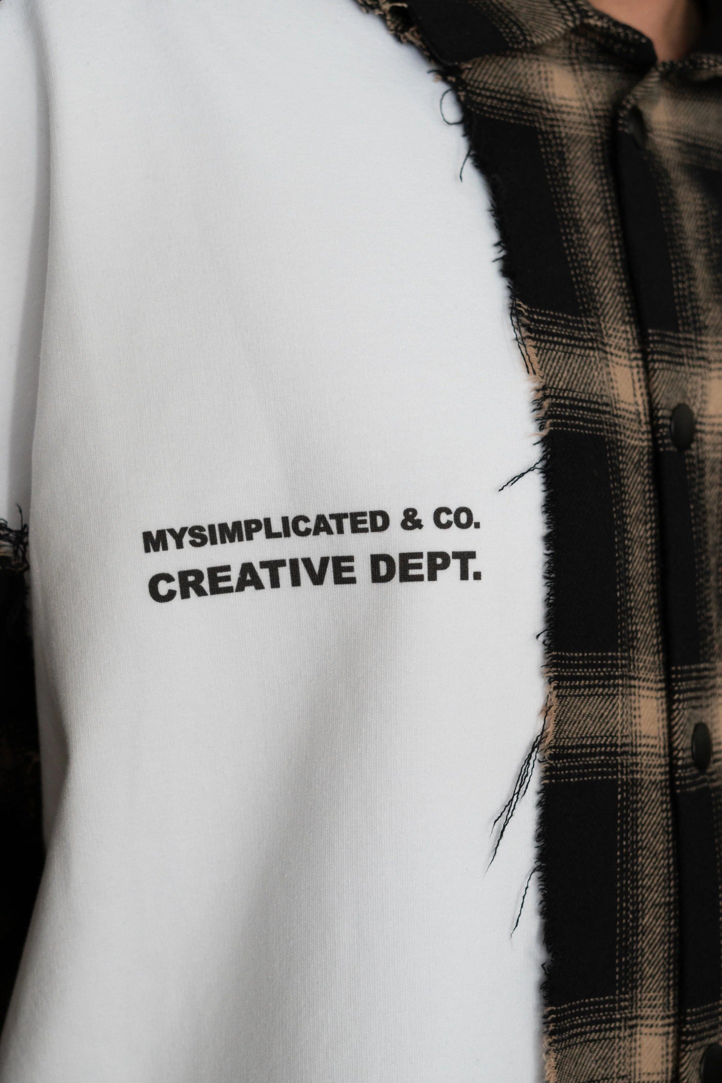 MYSIMPLICATED® Brown Atelier Division Overshirt