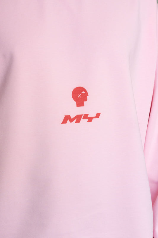 MYSTUDIOS Pink Oversized Tee — Mysimplicated