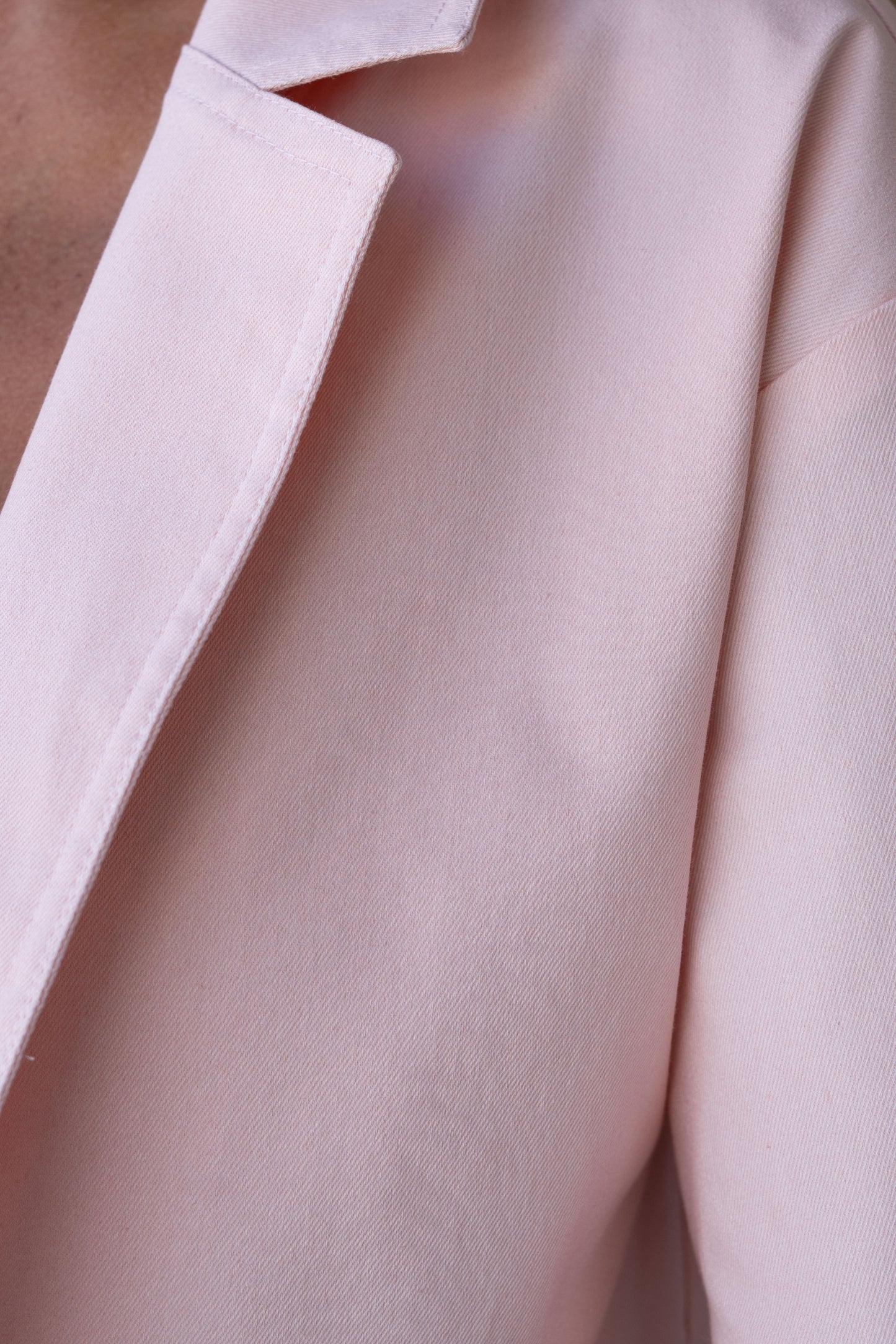 Blush Cropped Set