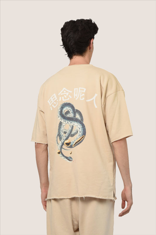 Dust T-shirt Snake - mysimplicated