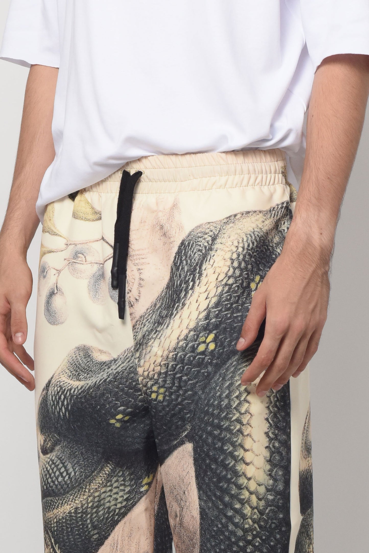 Short Sleeve Shirt & Pants Set Snake (recycled fabric)