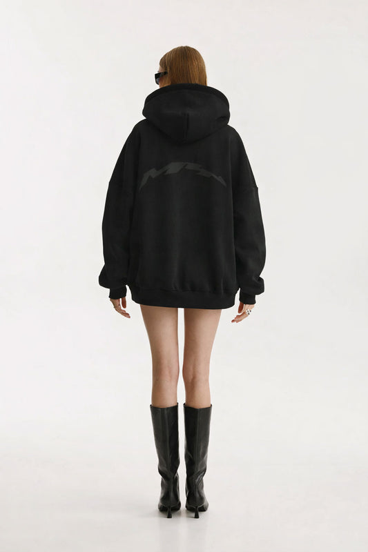 DEPT. OFF-WHITE BLACK HOODIE - MYS