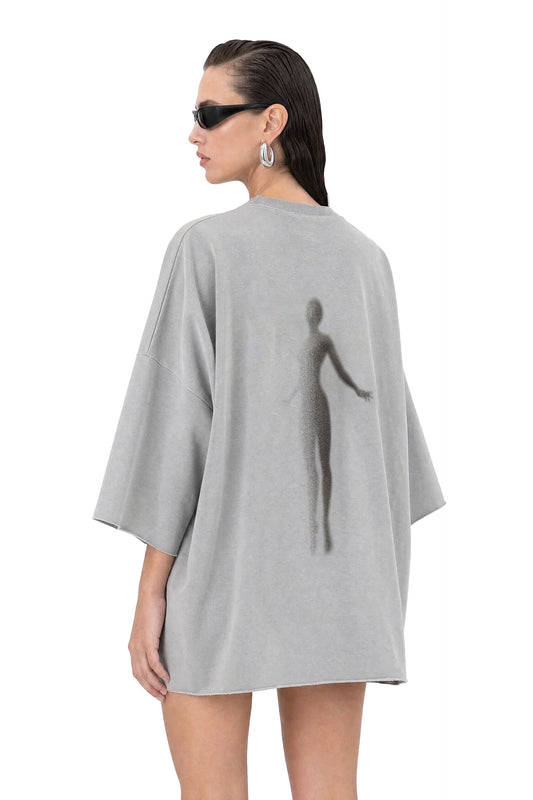 Spirit Grey Oversized T-Shirt