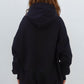 Black Hoodie Hidden Logo