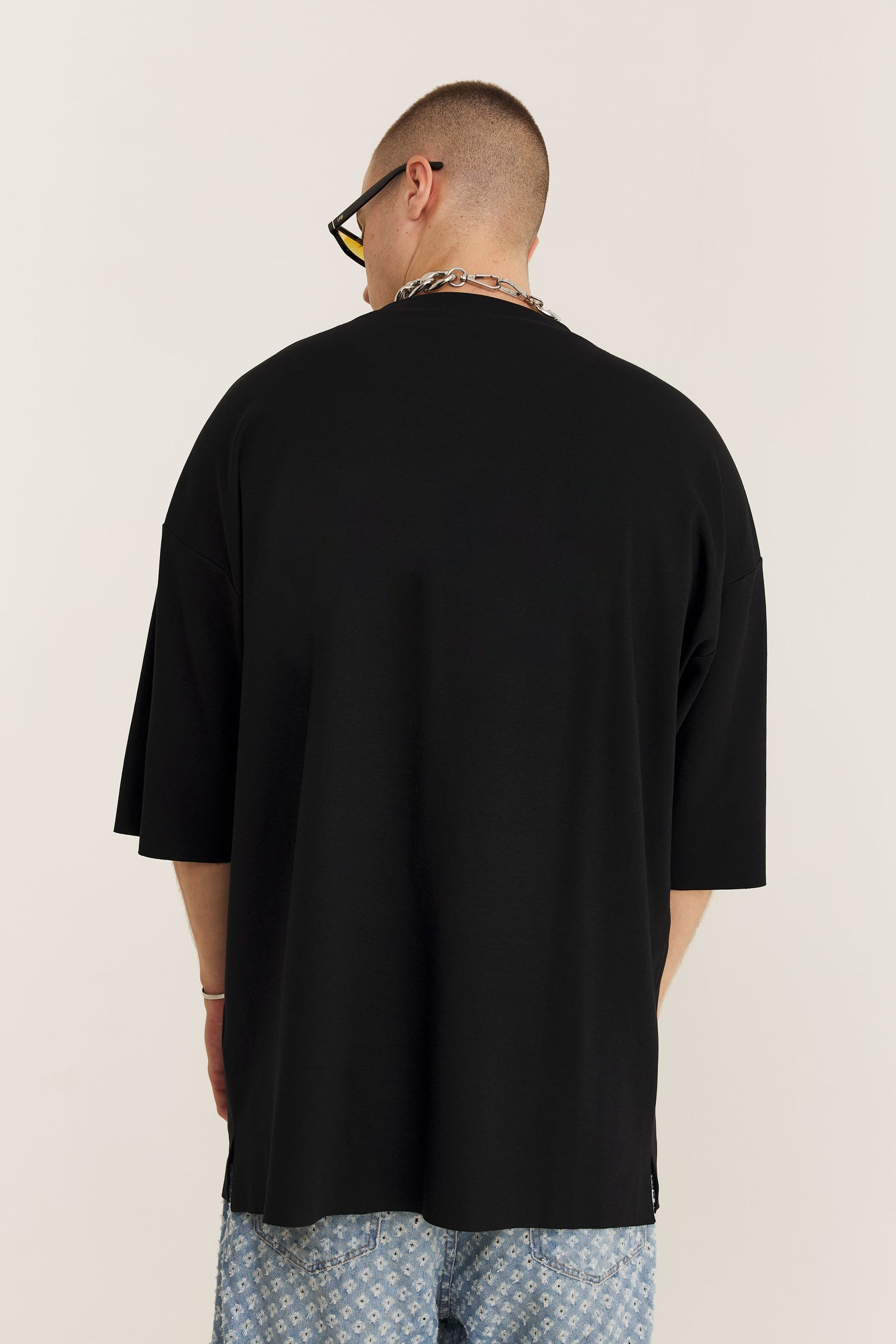 Oversized Basic Black T-shirt MY