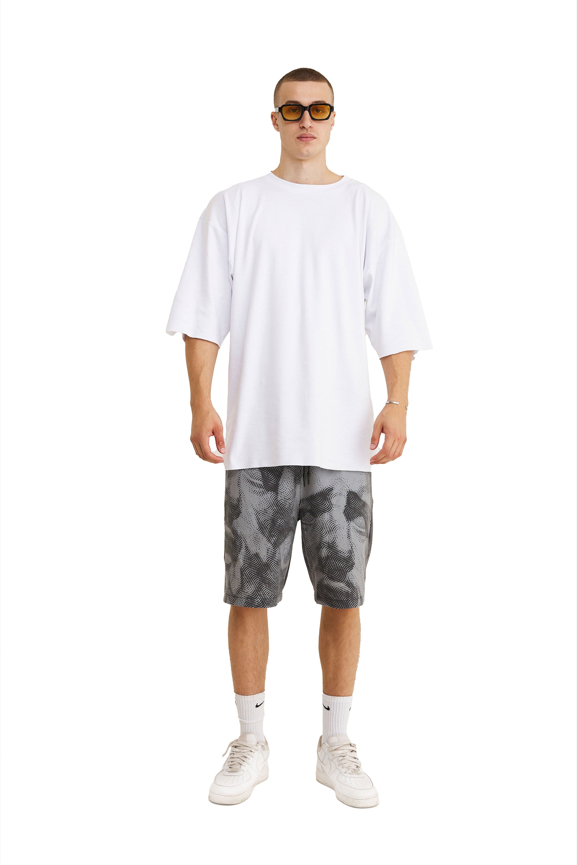 Bermuda Shorts Grey (recycled fabric) - MYS