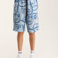 Bermuda Shorts Faces (recycled fabric) - mysimplicated