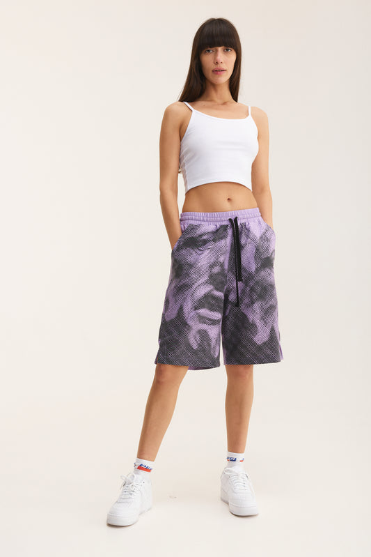 Bermuda Shorts Mauve (recycled fabric) - mysimplicated