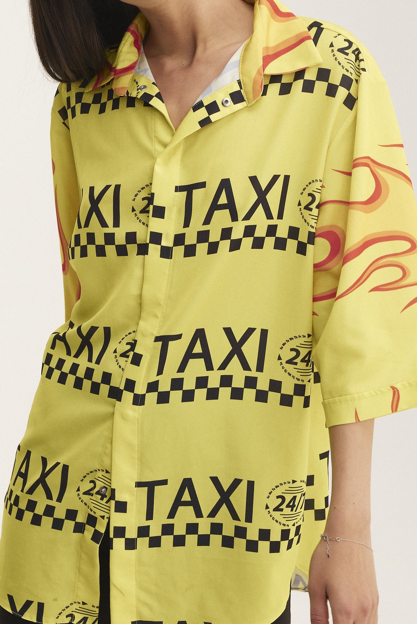 Short Sleeve Shirt Taxi (recycled fabric)