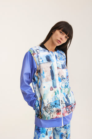 Bomber Jacket Graffiti - mysimplicated