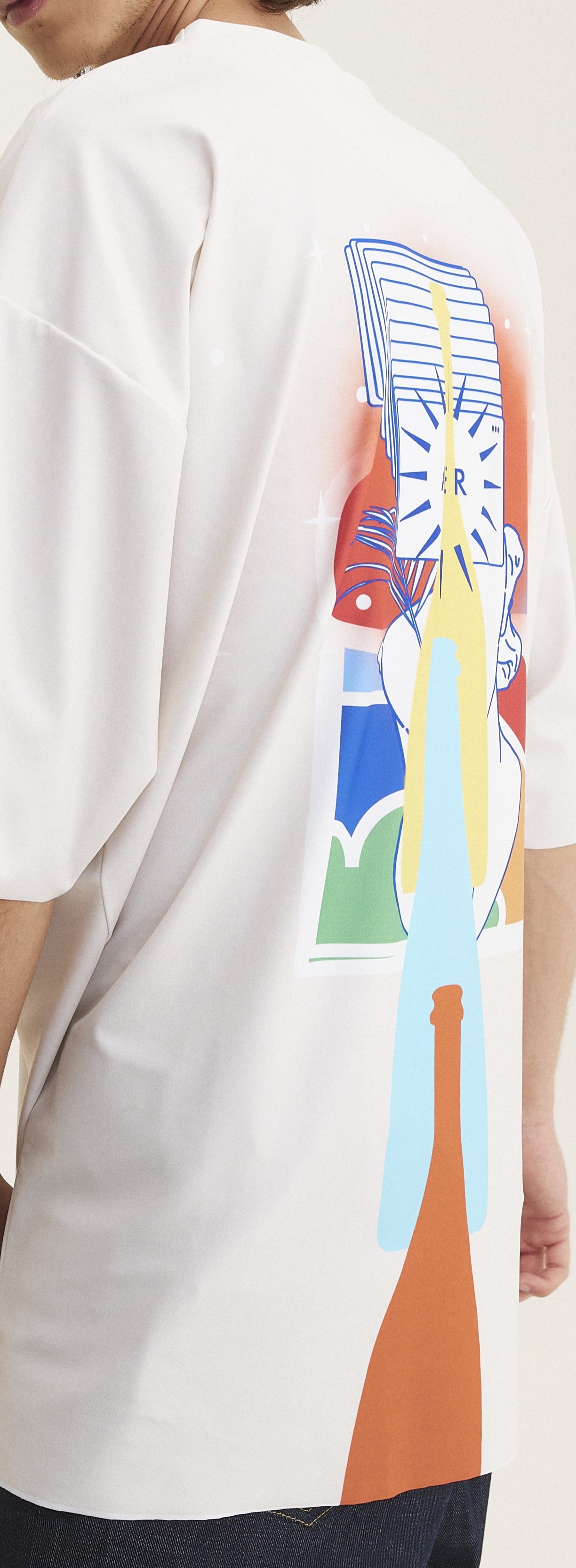 AER Ivory T-shirt - mysimplicated