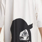 Ivory Oversized T-Shirt Third Eye - mysimplicated