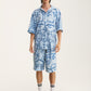 Short Sleeve Shirt & Bermuda Set Faces (recycled fabric)