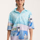 Short Sleeve Shirt Water (recycled fabric)