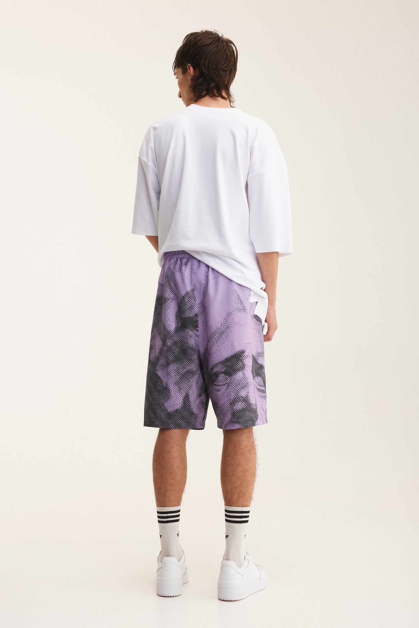 Bermuda Shorts Mauve (recycled fabric)