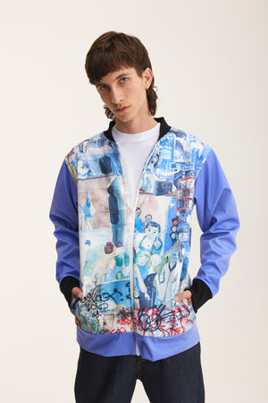 Bomber Jacket Graffiti - mysimplicated