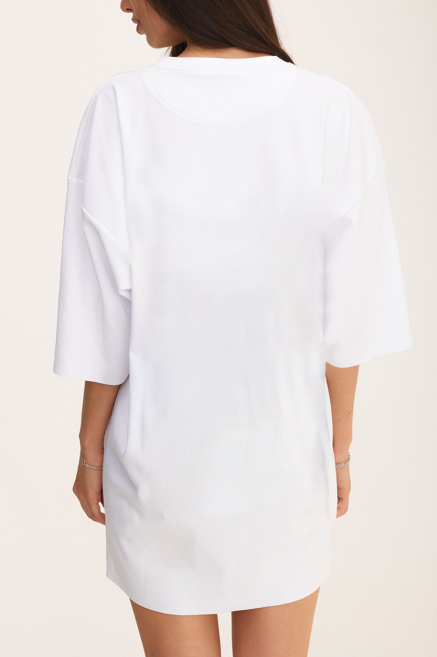 Croissant Oversized White Cotton