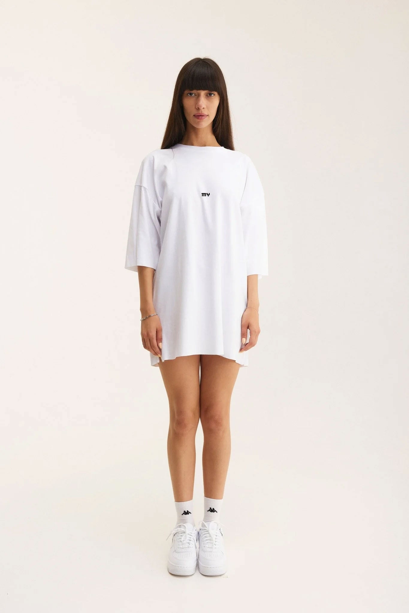 Clown Oversized White T-shirt - MYS
