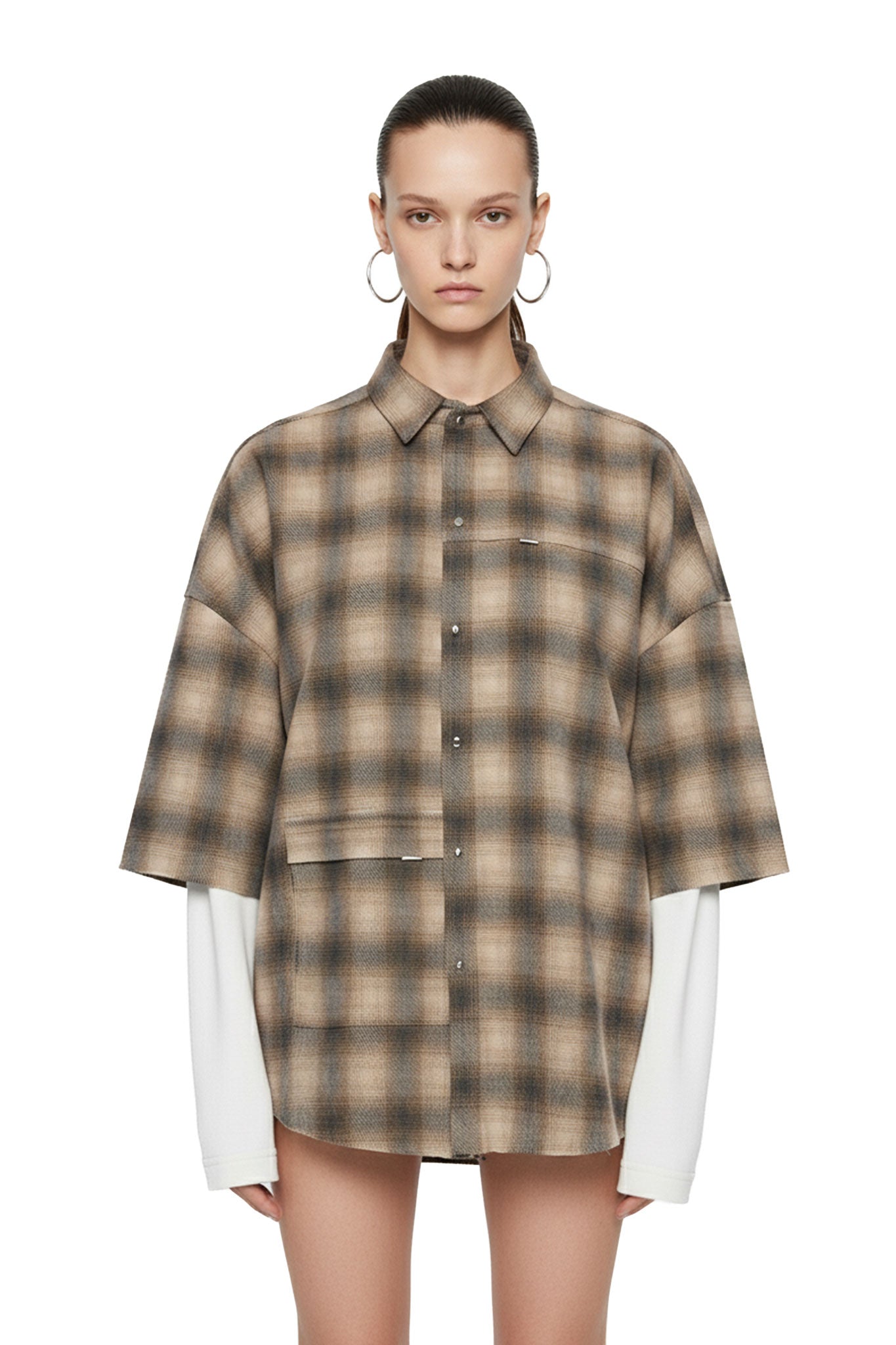 Raw Check Overshirt - MYS