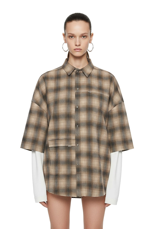 Raw Check Overshirt - MYS