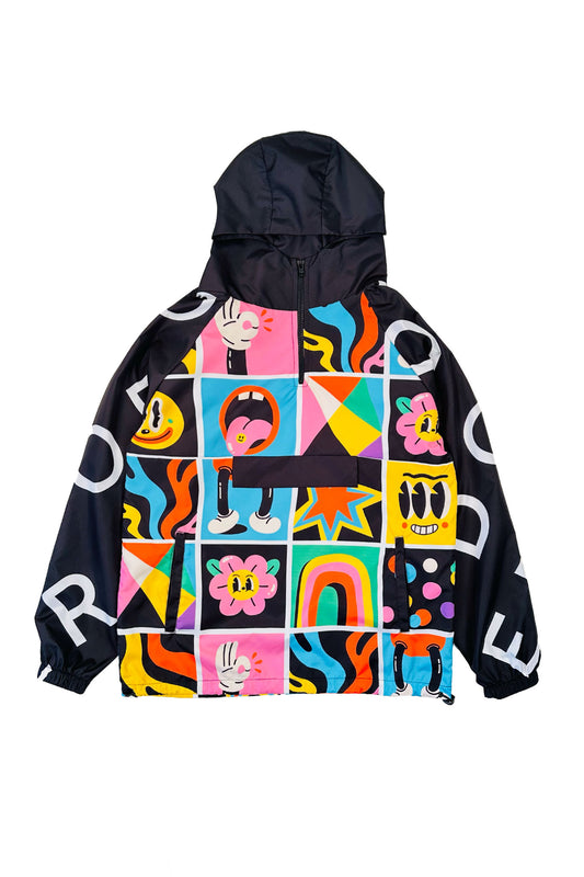 Retro Pop Windbreaker