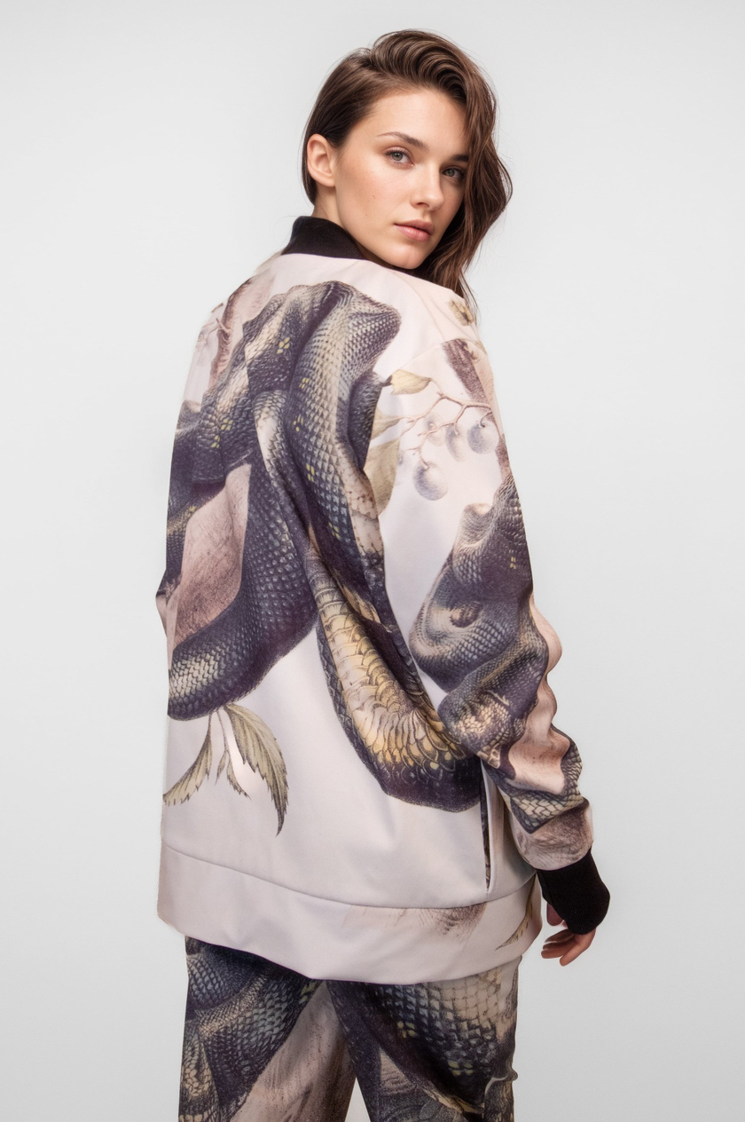 Snake Bomber Jacket - mysimplicated