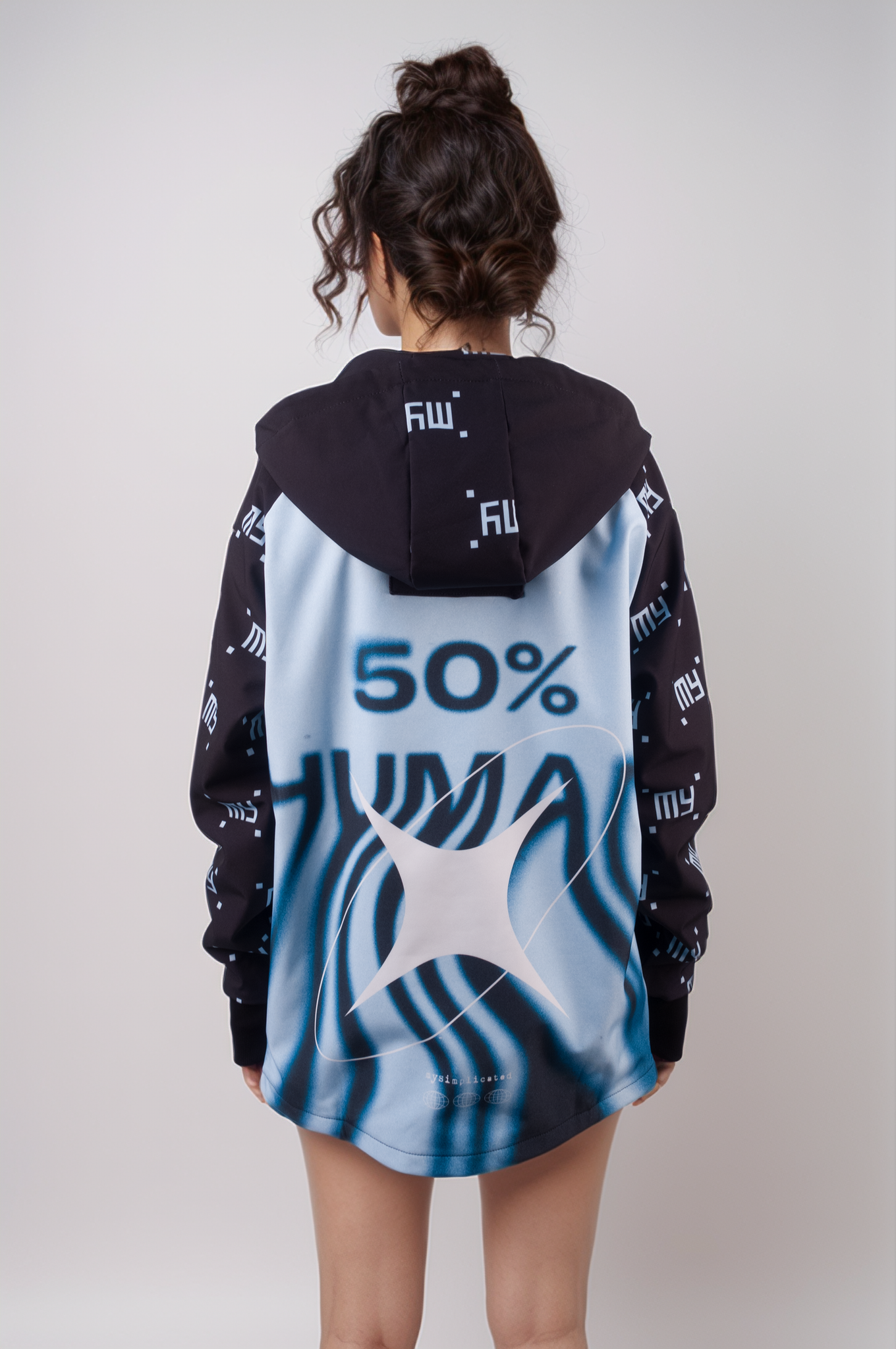 Heavy Windbreaker 50% Human, 50% Universe