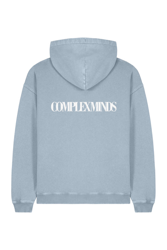Vintage Blue Complex Minds Hoodie