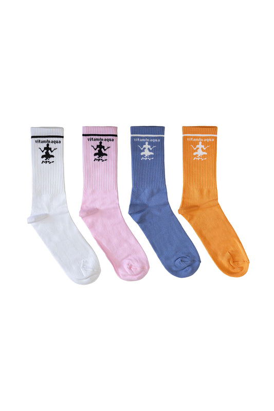 Vitamin Aqua Cotton Socks (4 pcs)