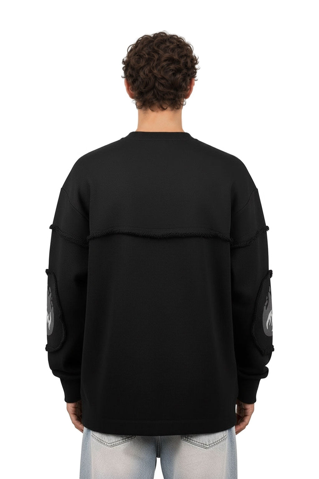 Abyss Frayed Crewneck - MYS