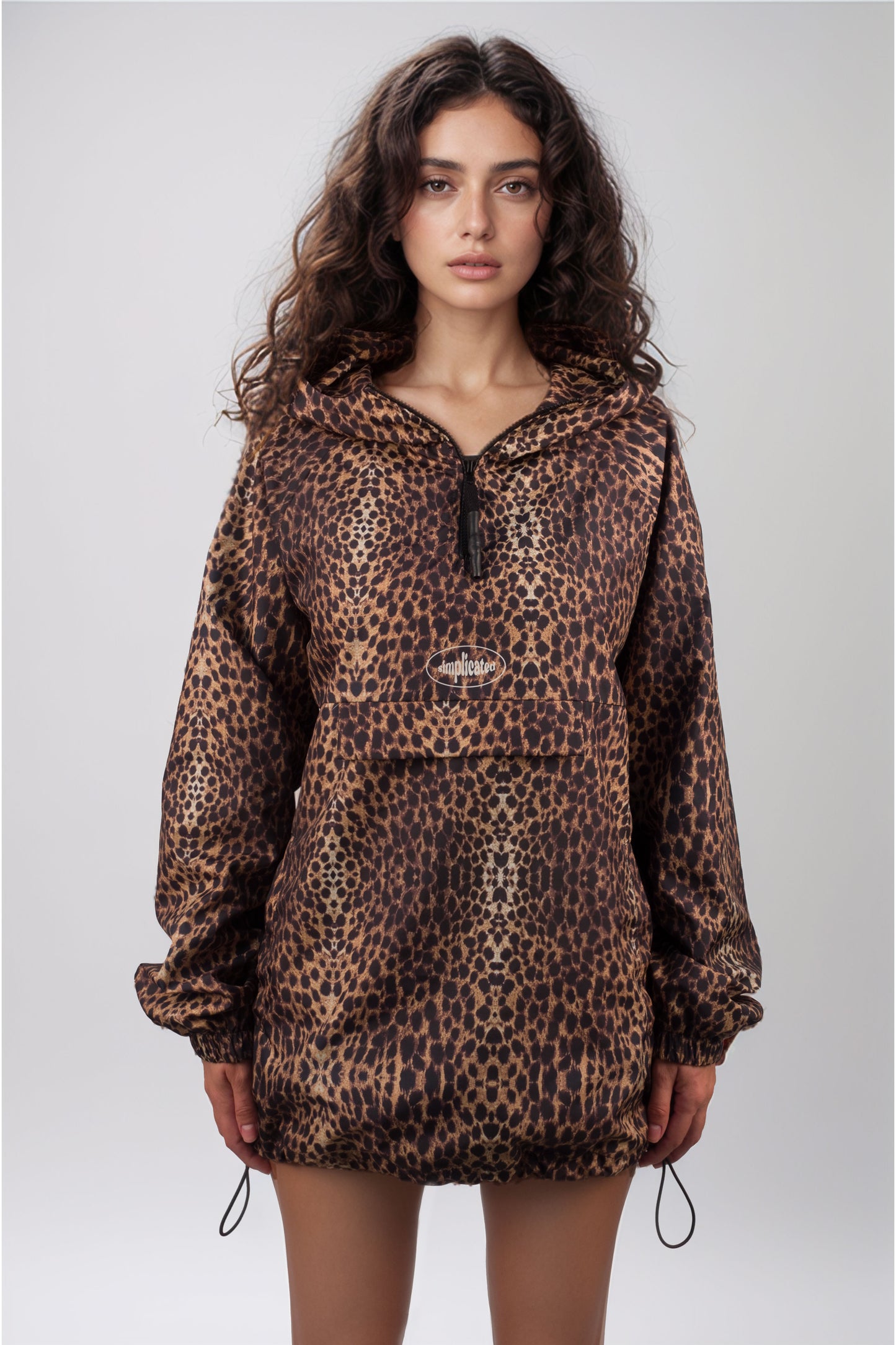 Animal Print Windbreaker