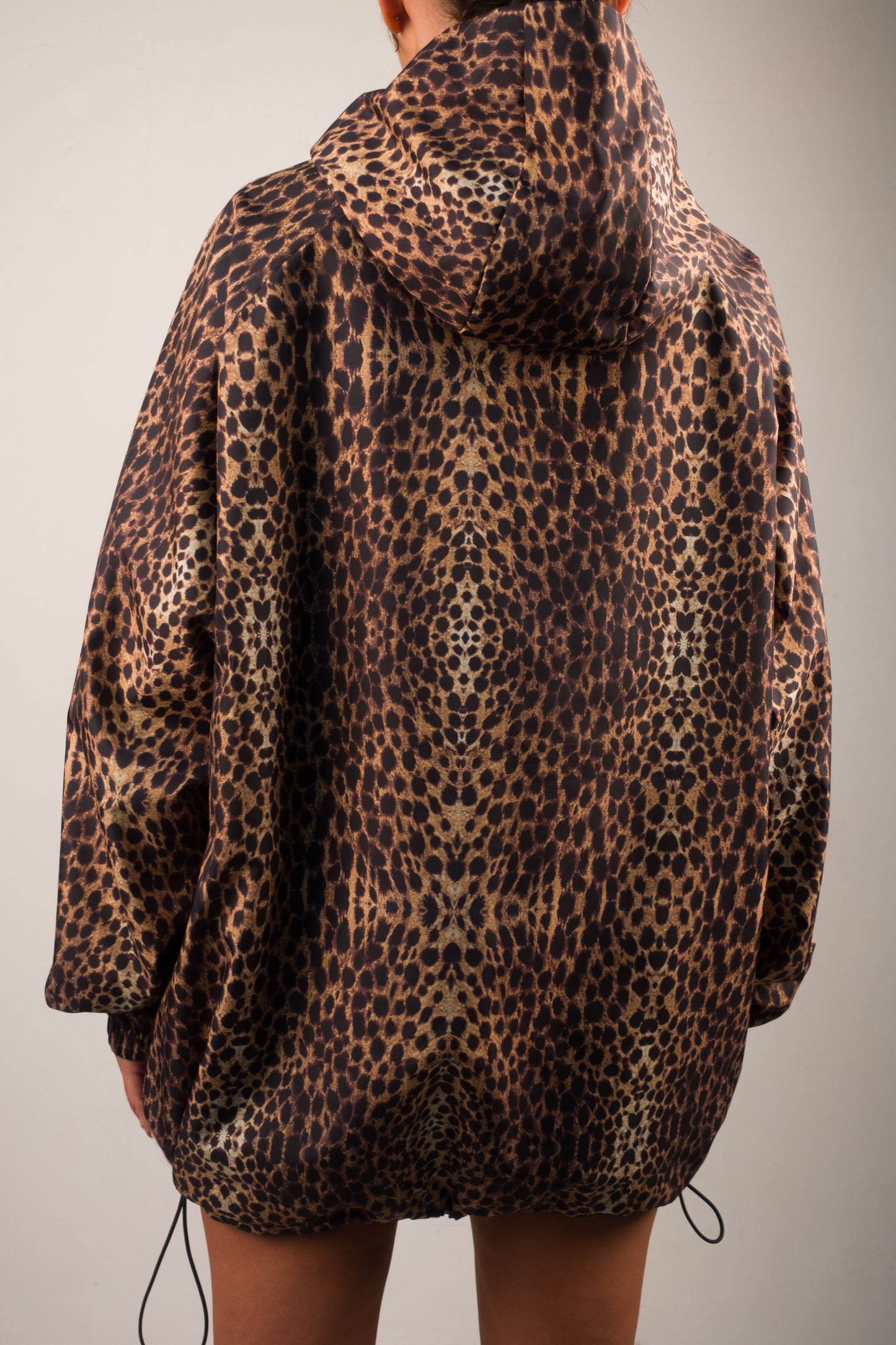 Animal Print Windbreaker