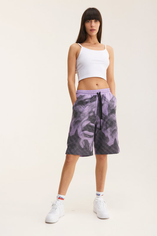 Bermuda Shorts Mauve (recycled fabric) - MYS