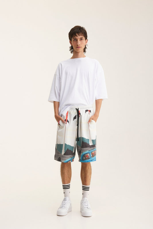 Bermuda Shorts Rockets (recycled fabric) - MYS