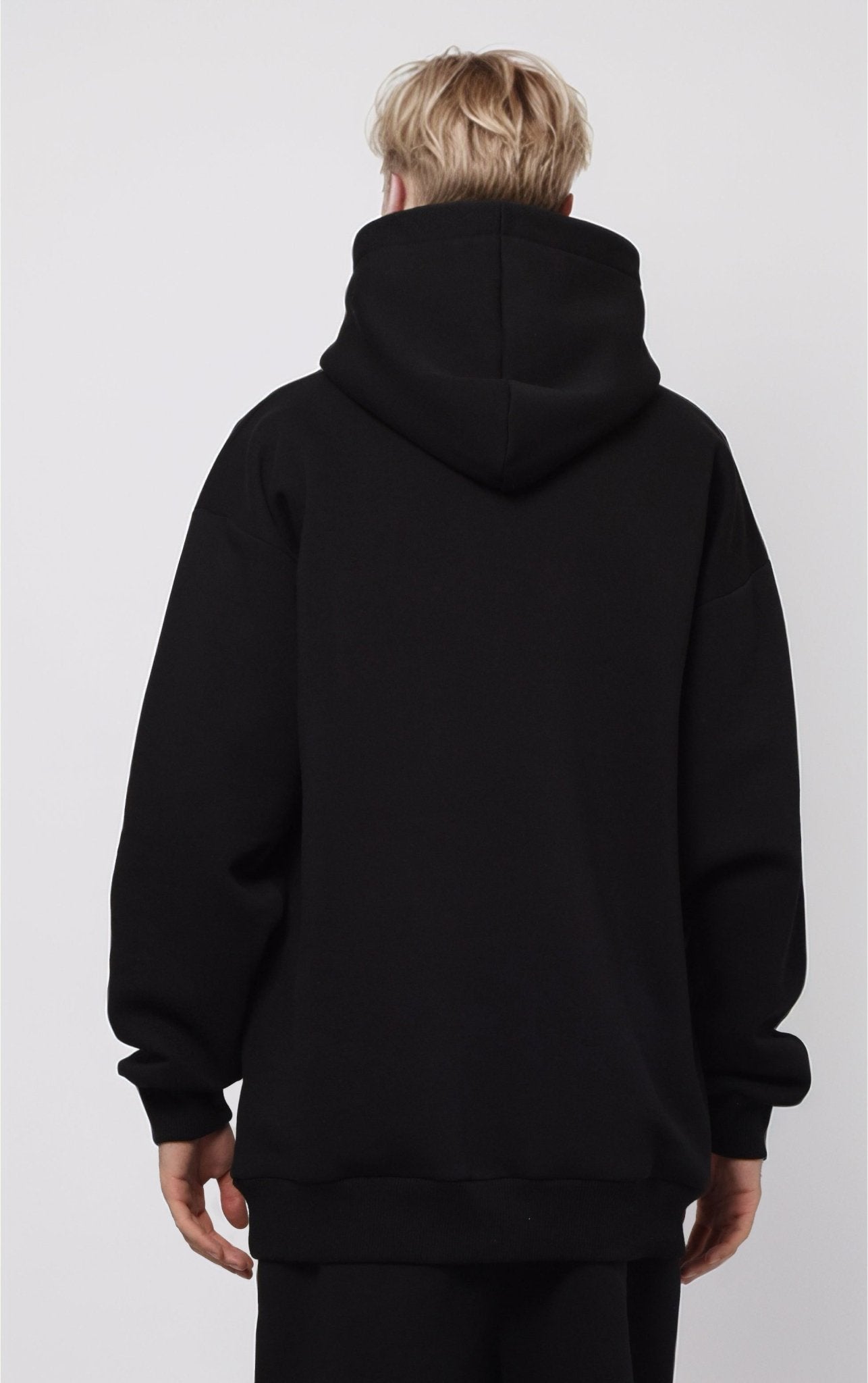 Black Hoodie 50% Human 50% Universe - MYS